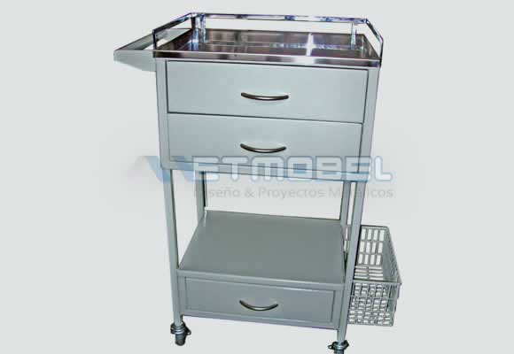 Muebles Clinicos de metal